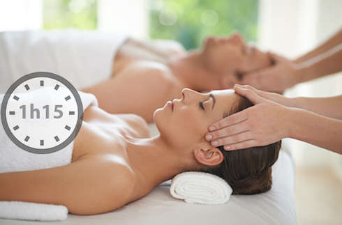 Soin bien-être Massage Californien Visage & Corps Duo